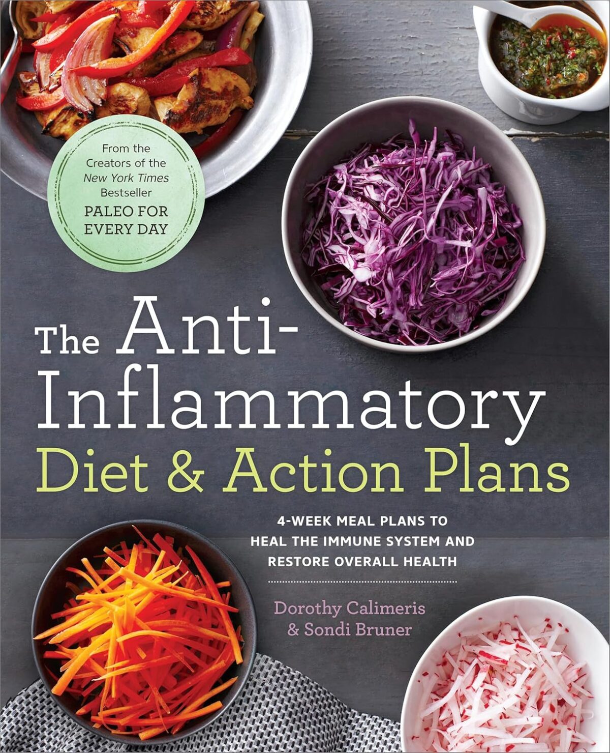 The Anti-Inflammatory Diet & Action Plans: 4-Week Meal Plans to Heal the Immune System and Restore Overall Health - Image 1