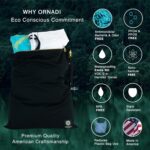 X Large Waterproof Antimicrobial Wet Dry Bag Inhibits Bacteria & Odor from Sweaty Gym Clothes, Dirty Laundry, Swimsuits & Towels for Odor Proof Travel Made in USA 17 X 23.5 inch - Image 5