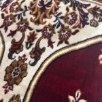 Modefa Turkish Islamic Prayer Rug - Multi Person Janamaz Sajada for Family or Mosque - Large Gathering & Group Praying Carpet - Wide Plush Velvet Praying Mat (Mihrab Red - 5 Person) - Image 2