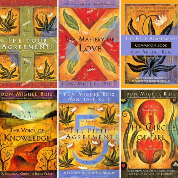 The Four Agreements Collection - Toltec Wisdom Series (6 books Set)