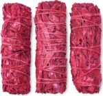 Dragon's Blood Sage Smudge Sticks for Cleansing House, Meditation, Yoga, Negative Energy Cleanse | 4 Inch Dragon Blood Sage Bundles (6) - Image 5